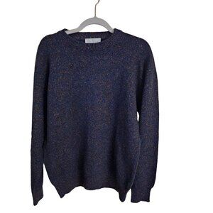 Soft Surroundings Wool Rabbit Hair Blend Speckled Knit Crewneck Sweater Size XL